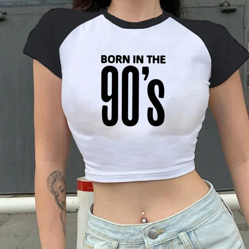 2000s Y2k 1989 Custom Crop Top I Love Taylor Grunge Crop Top