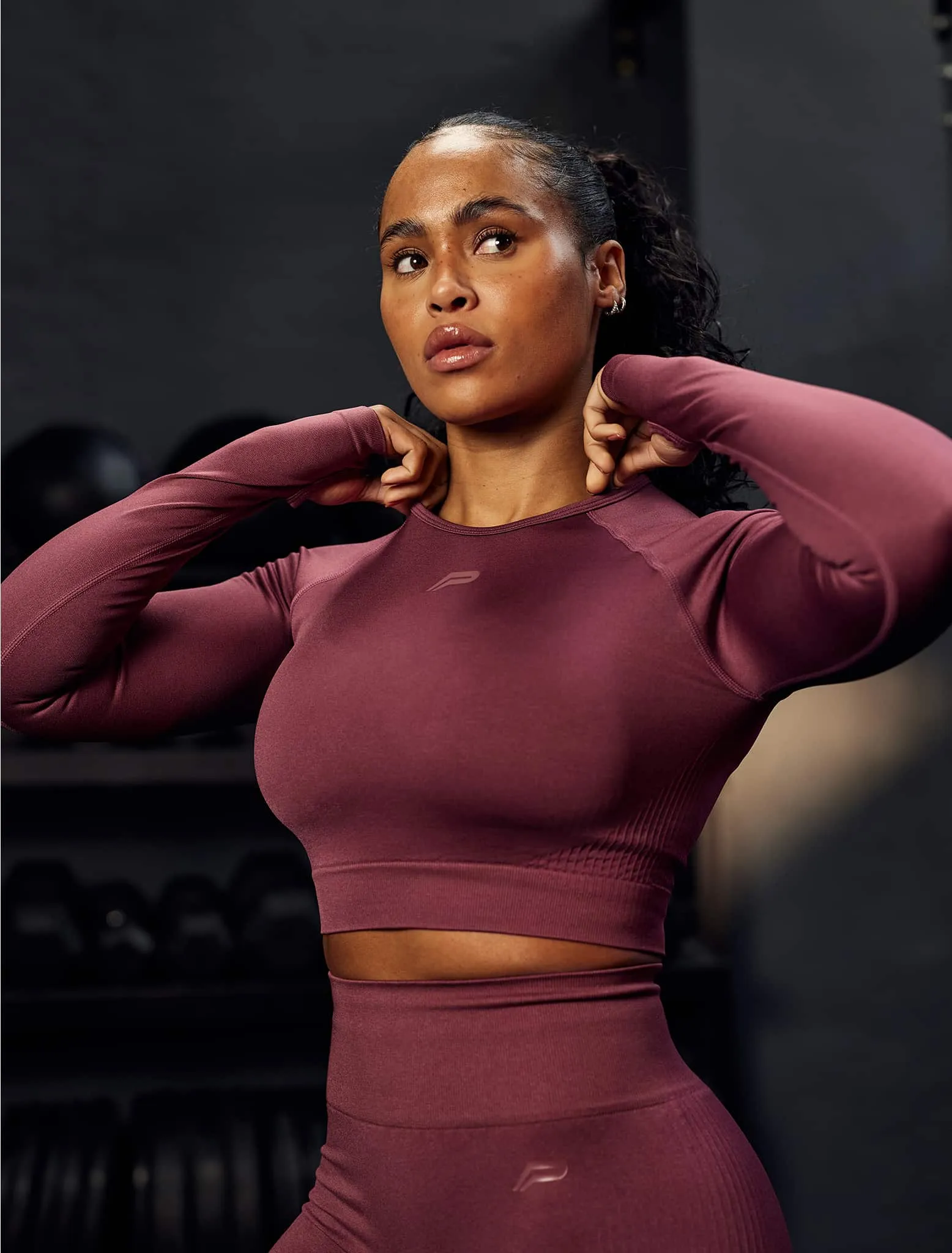 ADAPT 2.0 Seamless Crop Top - Magenta