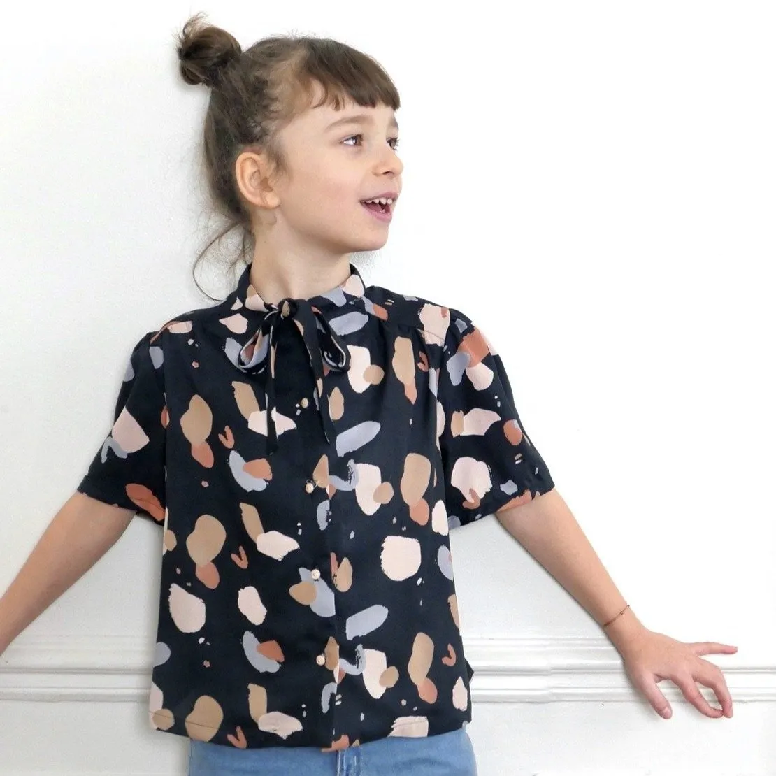 ALEX Blouse or Dress - Girl 3/12Y - Paper Sewing Pattern