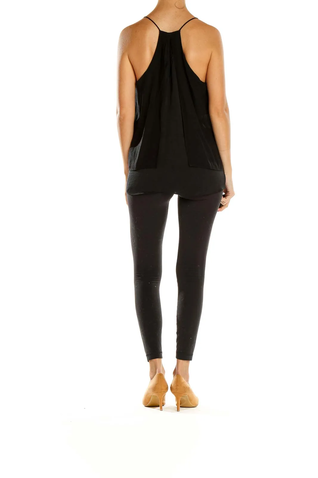 Black Layered Camisole Top