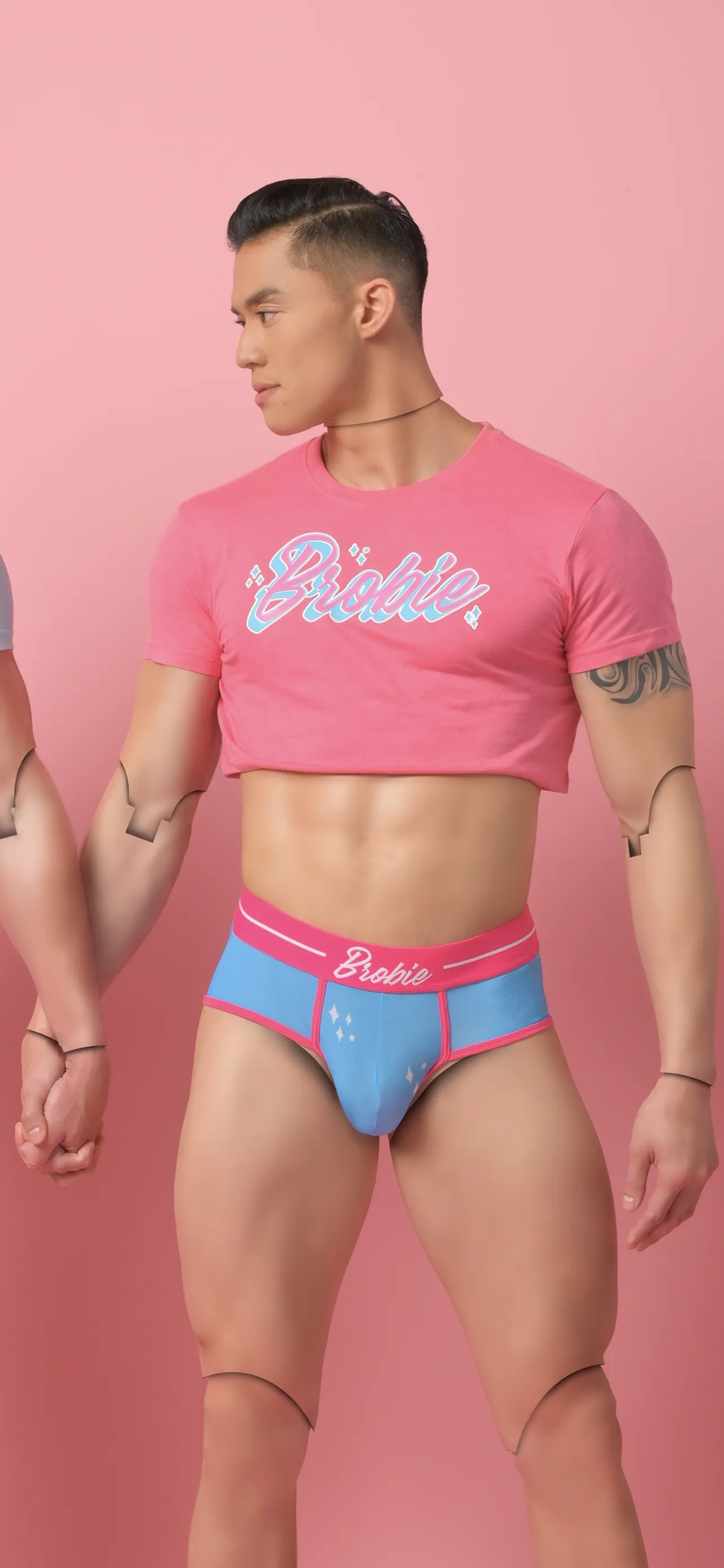 Brobie/Boy Toy Crop Tops