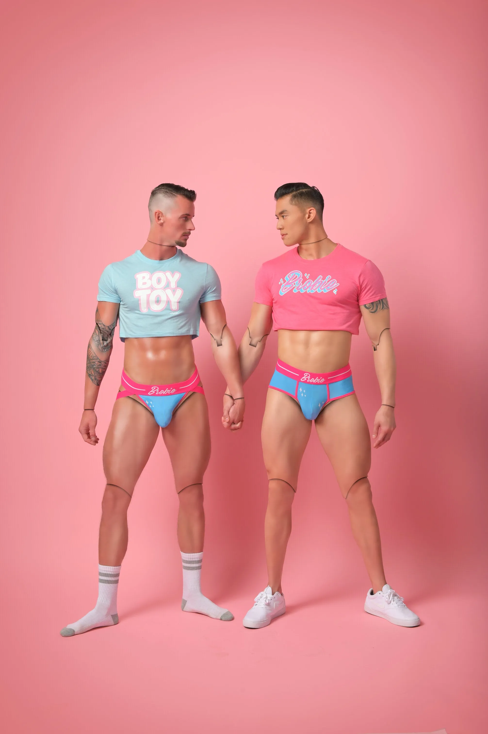 Brobie/Boy Toy Crop Tops