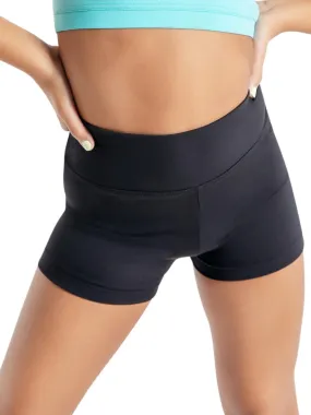 Capezio Team Basic High Waisted Gusset Shorts Adult Tb131