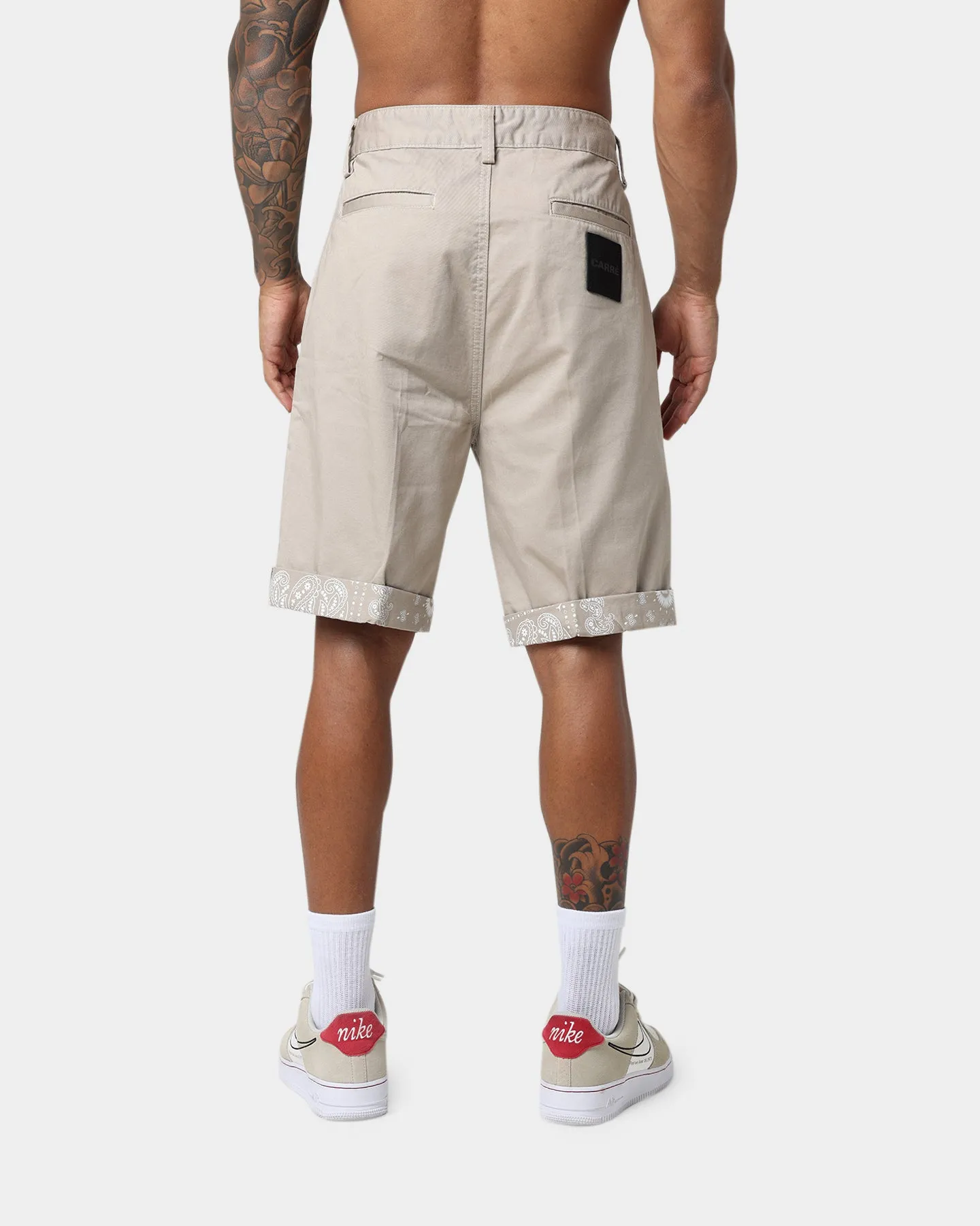 Carre Bandana Ultra Chino Shorts Stone