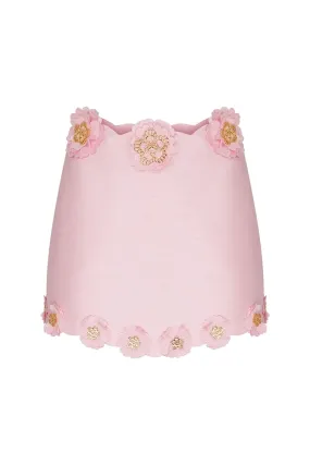 CLOVER PINK ICONIC MINI SKIRT