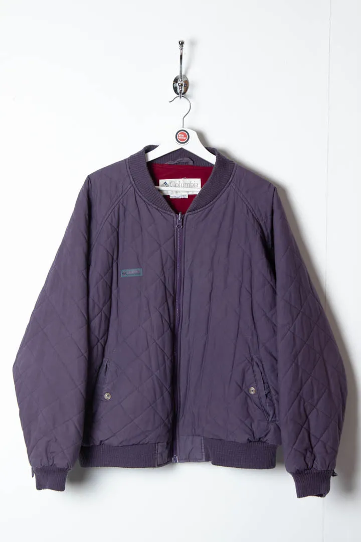 Columbia Quilted Bomber Jacket (L)