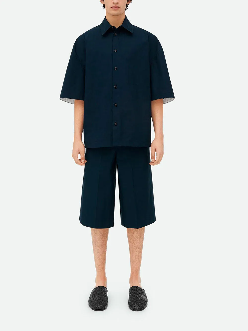 Compact bermuda shorts