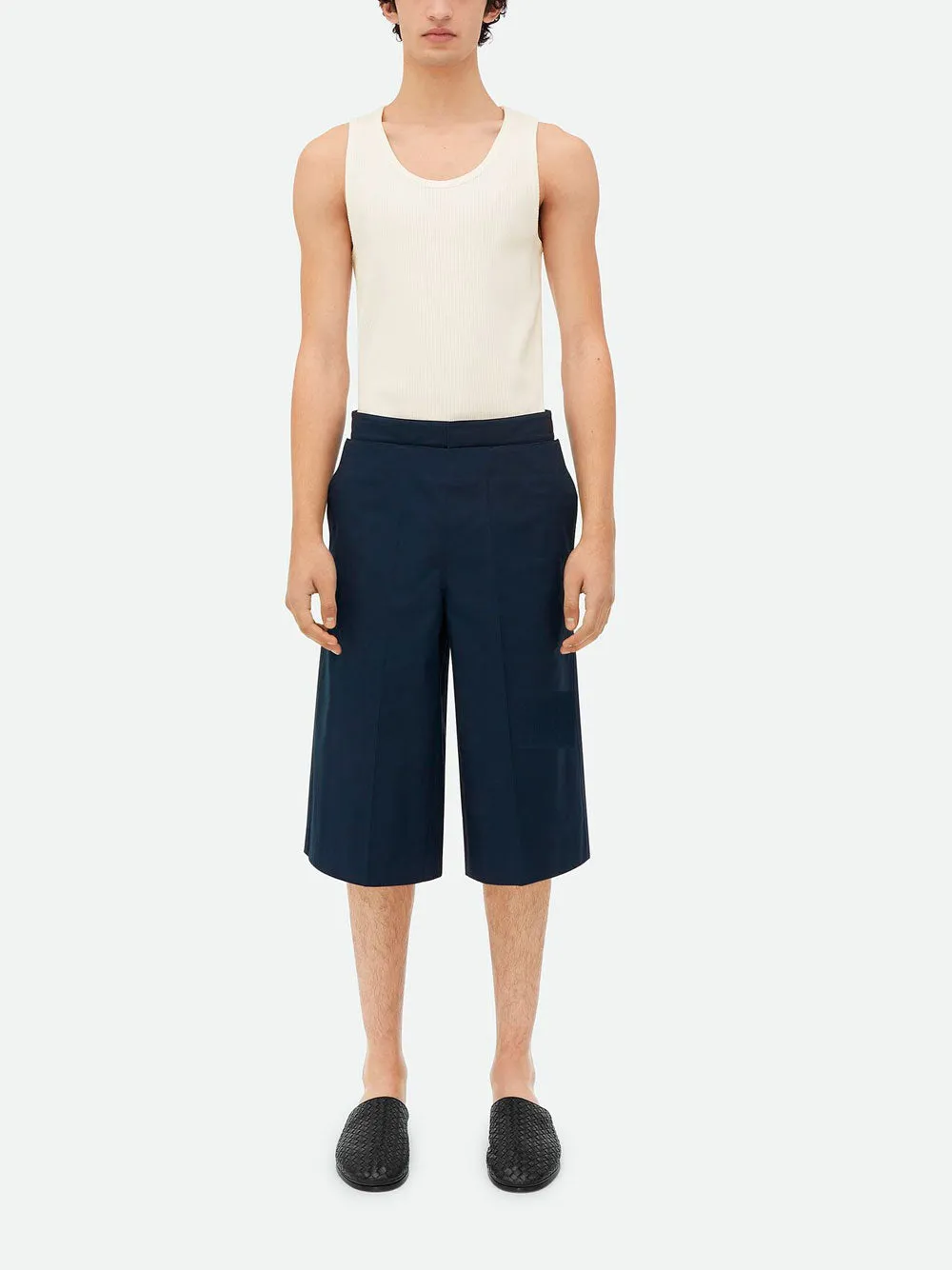 Compact bermuda shorts