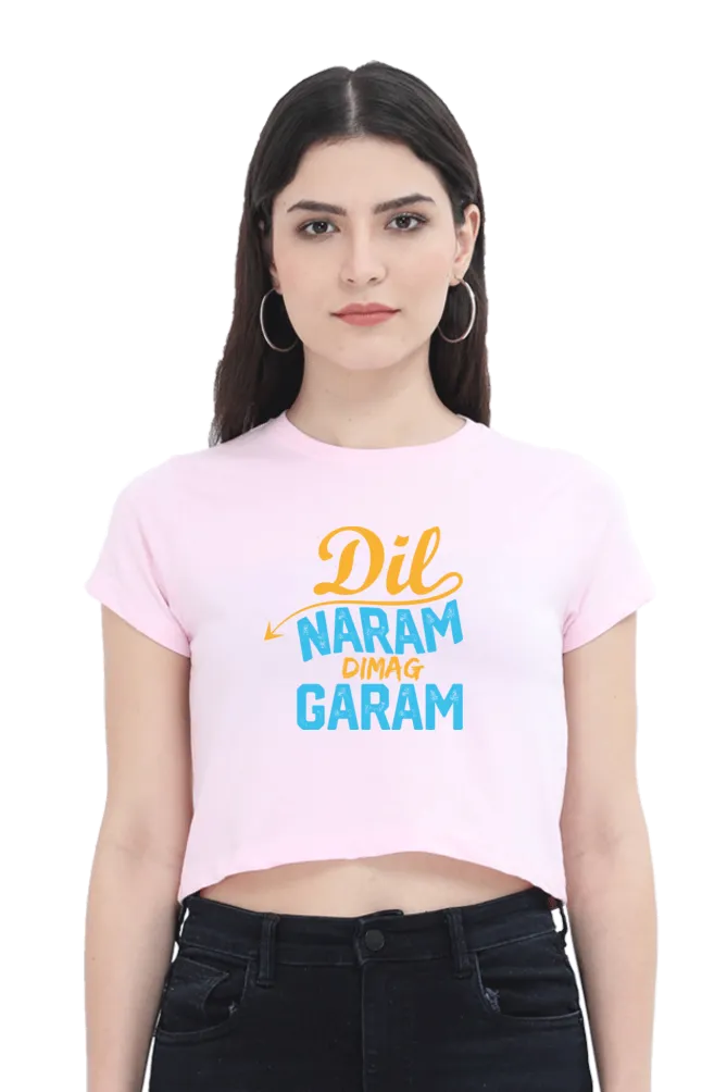 Crop Tops  - Dil Naram Dimag Garam