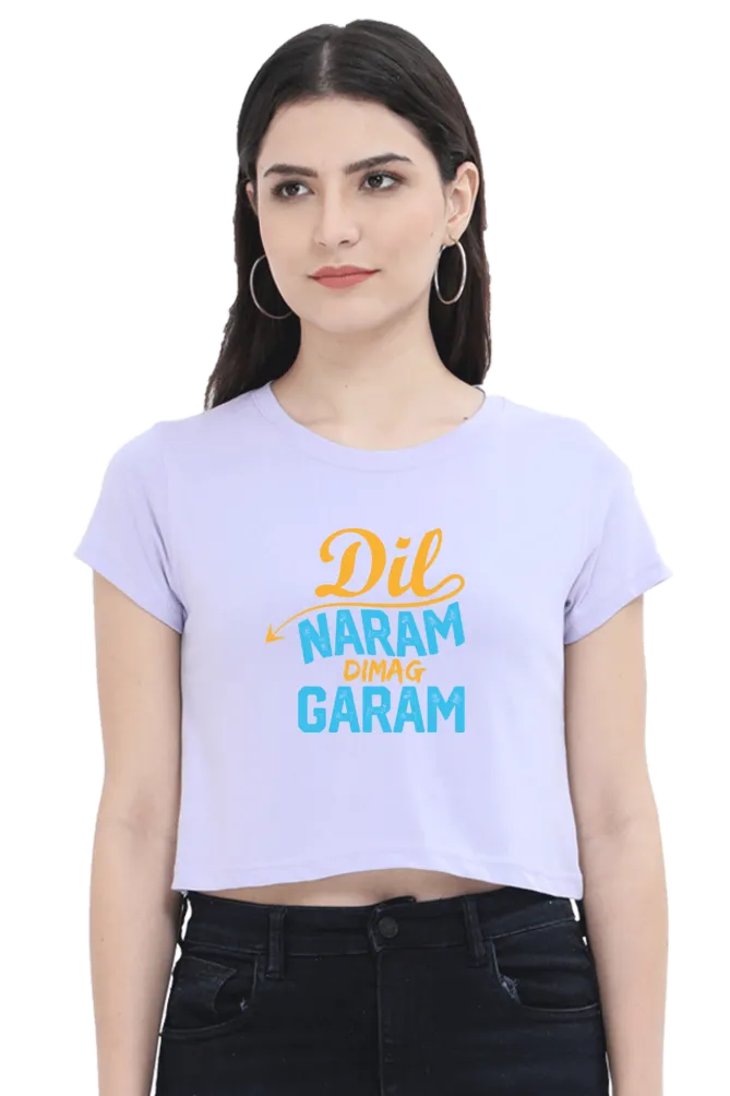 Crop Tops  - Dil Naram Dimag Garam