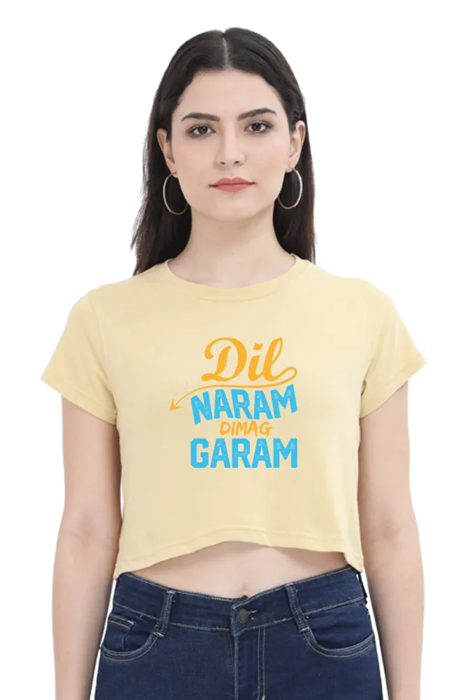 Crop Tops  - Dil Naram Dimag Garam