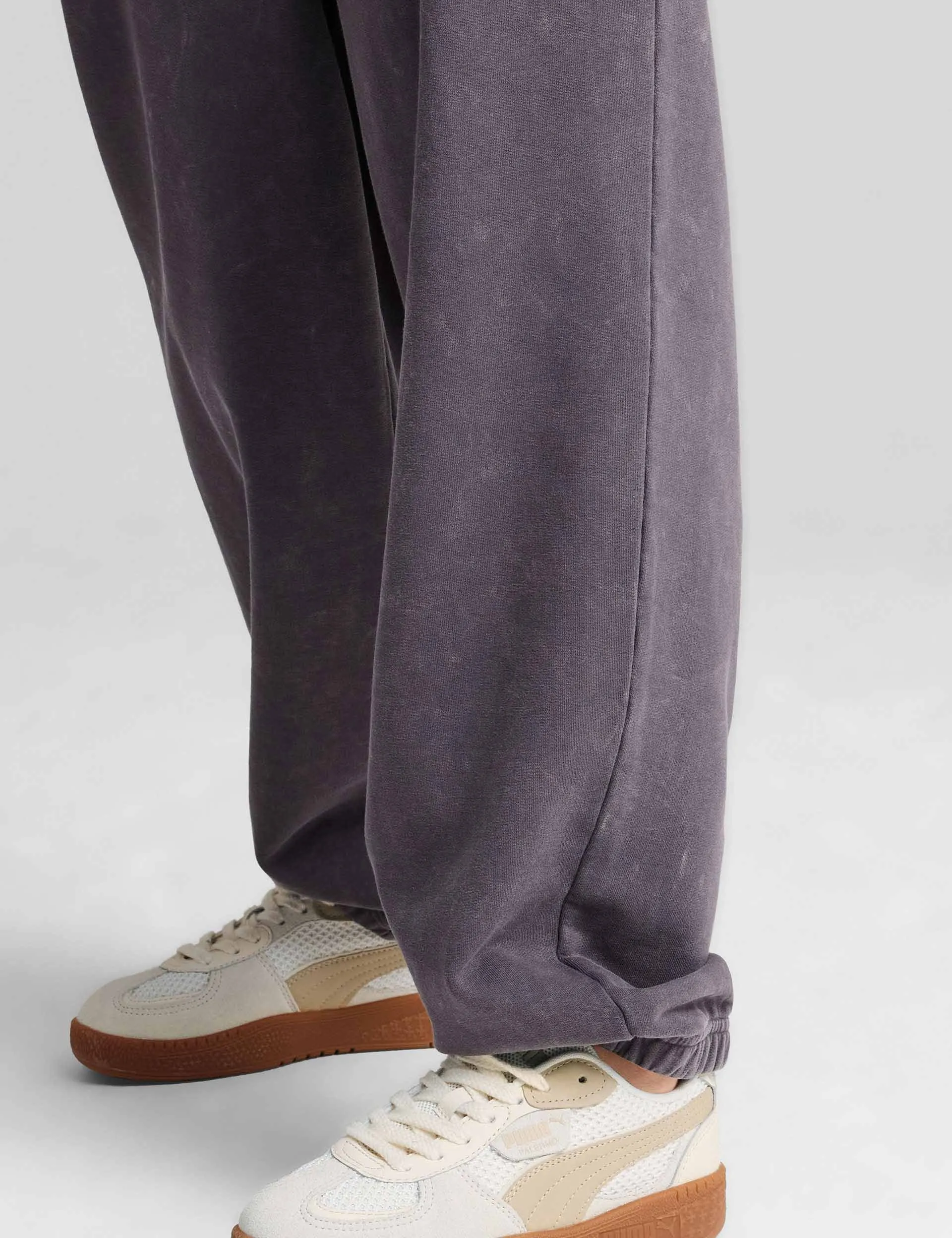 DARE TO Relaxed Washed Pants - Galactic Grey