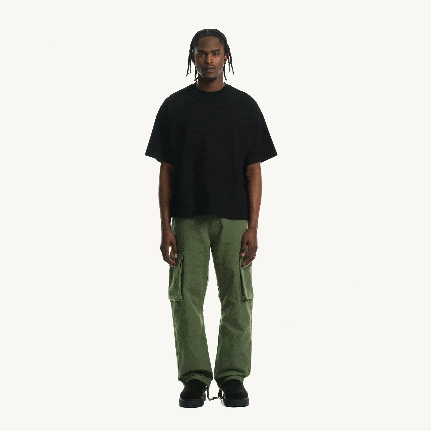 Fern Green Cargo Pants V2.