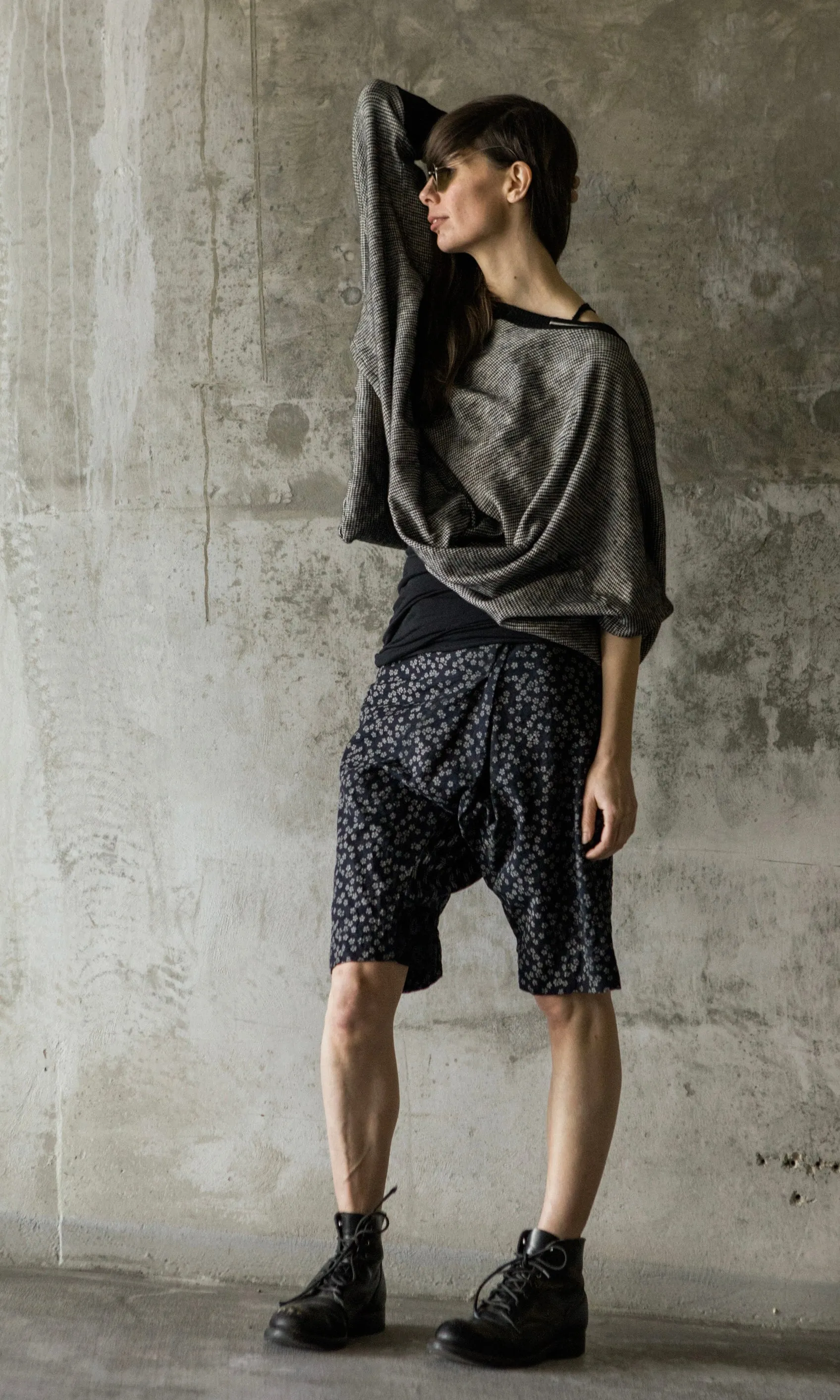 FOLDED WRAP SHORTS