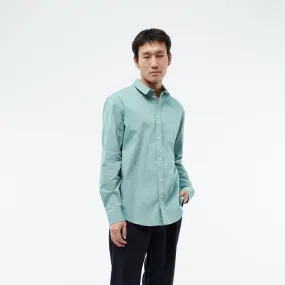 Francis Shirt - Malachite Green Melange