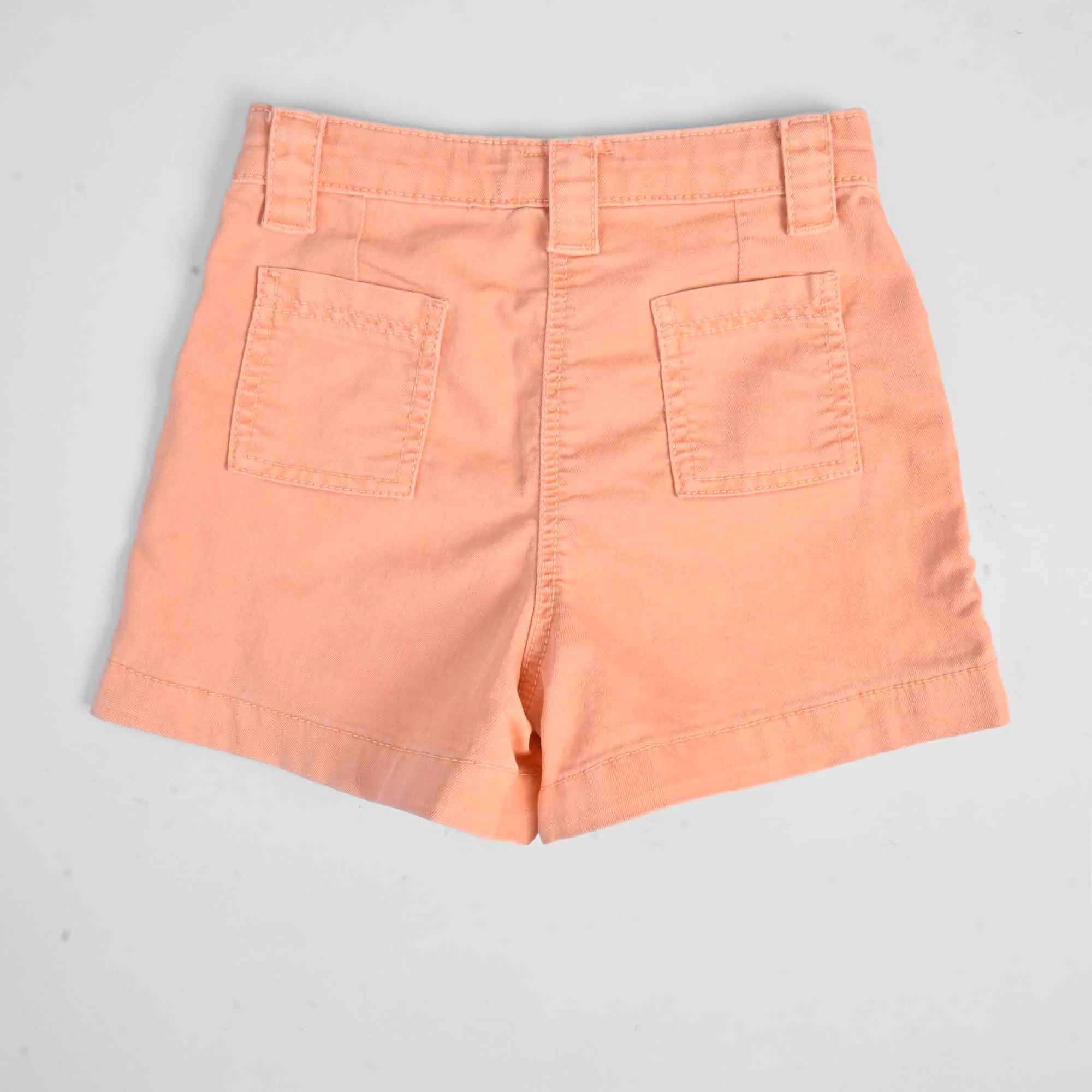 Girl's Solid Denim Shorts