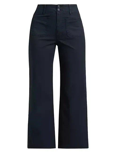 Grant Cropped High Rise (Navy)