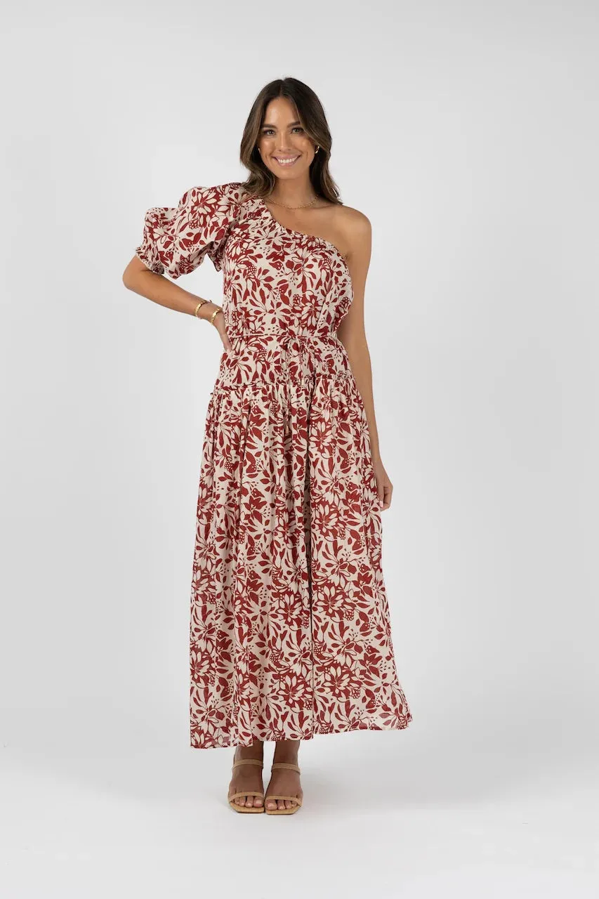 Humidity Eden One-Shoulder Dress