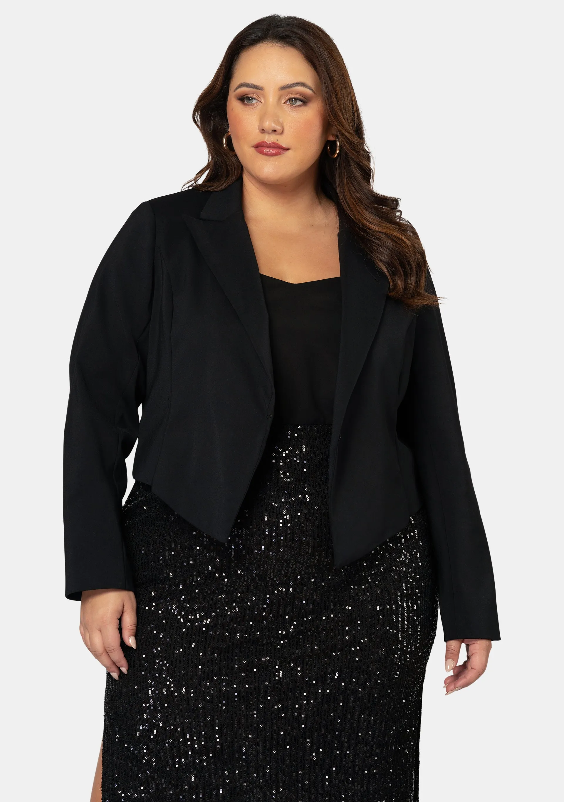 Into You Cropped Blazer