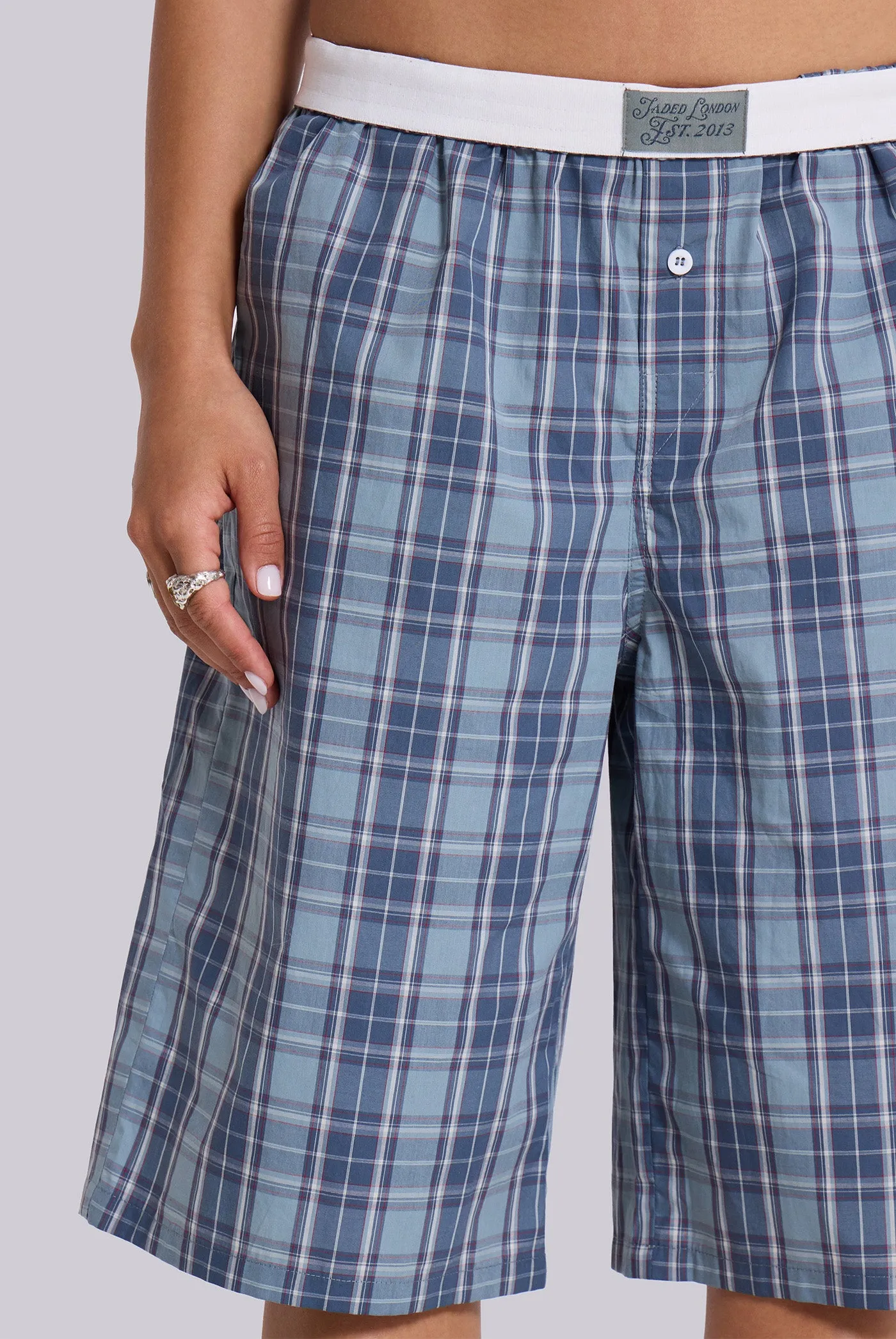 Jano Check Boxer Jorts