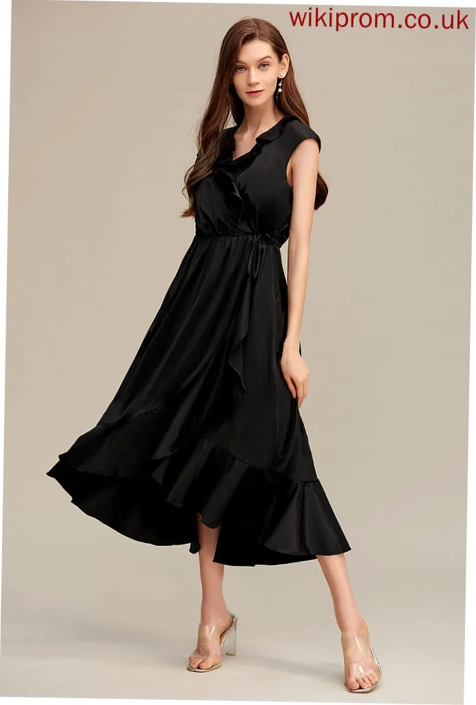 Julissa A-line Dresses Formal Dresses V-Neck