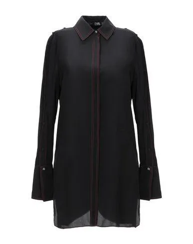 Karl Lagerfeld Women Shirt Black 8 UK