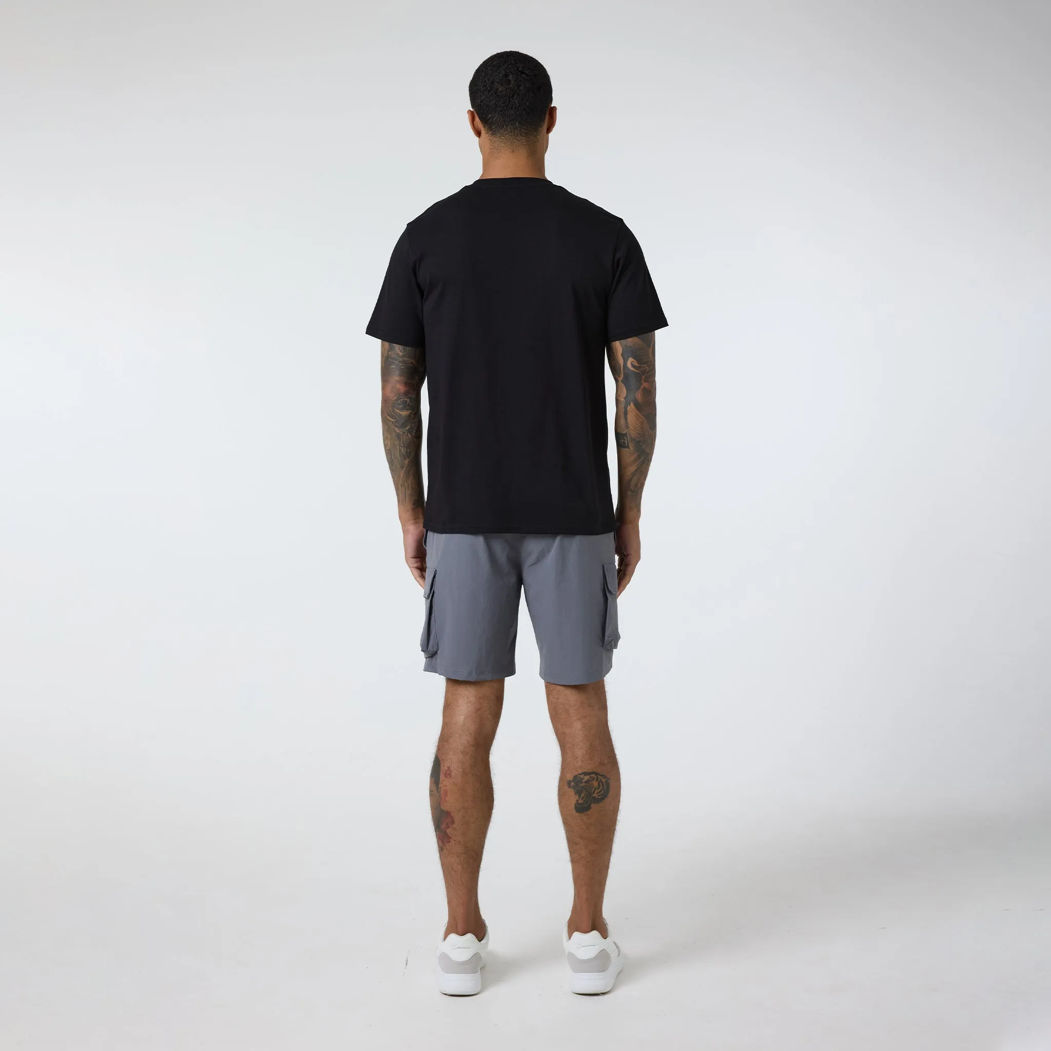 Layered Premium T-Shirt | Black