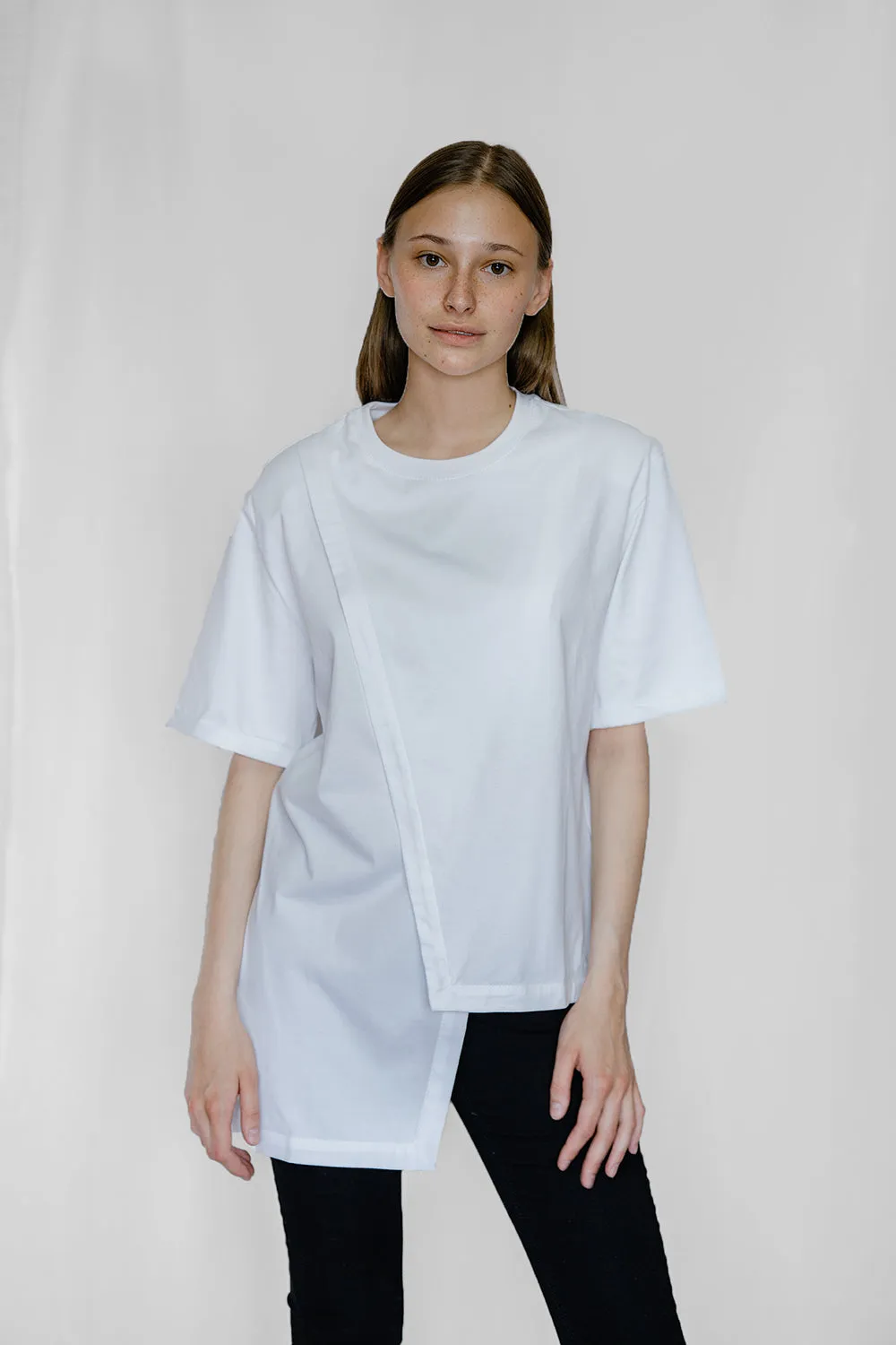 Padded T-Shirt - White