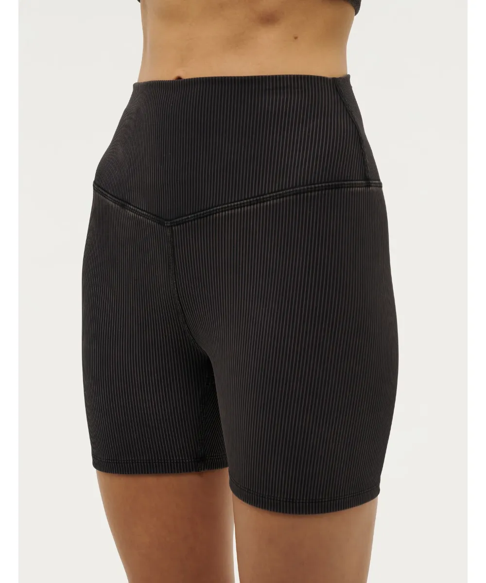 P.E Nation Actualise 5” Bike Short (Washed Black)