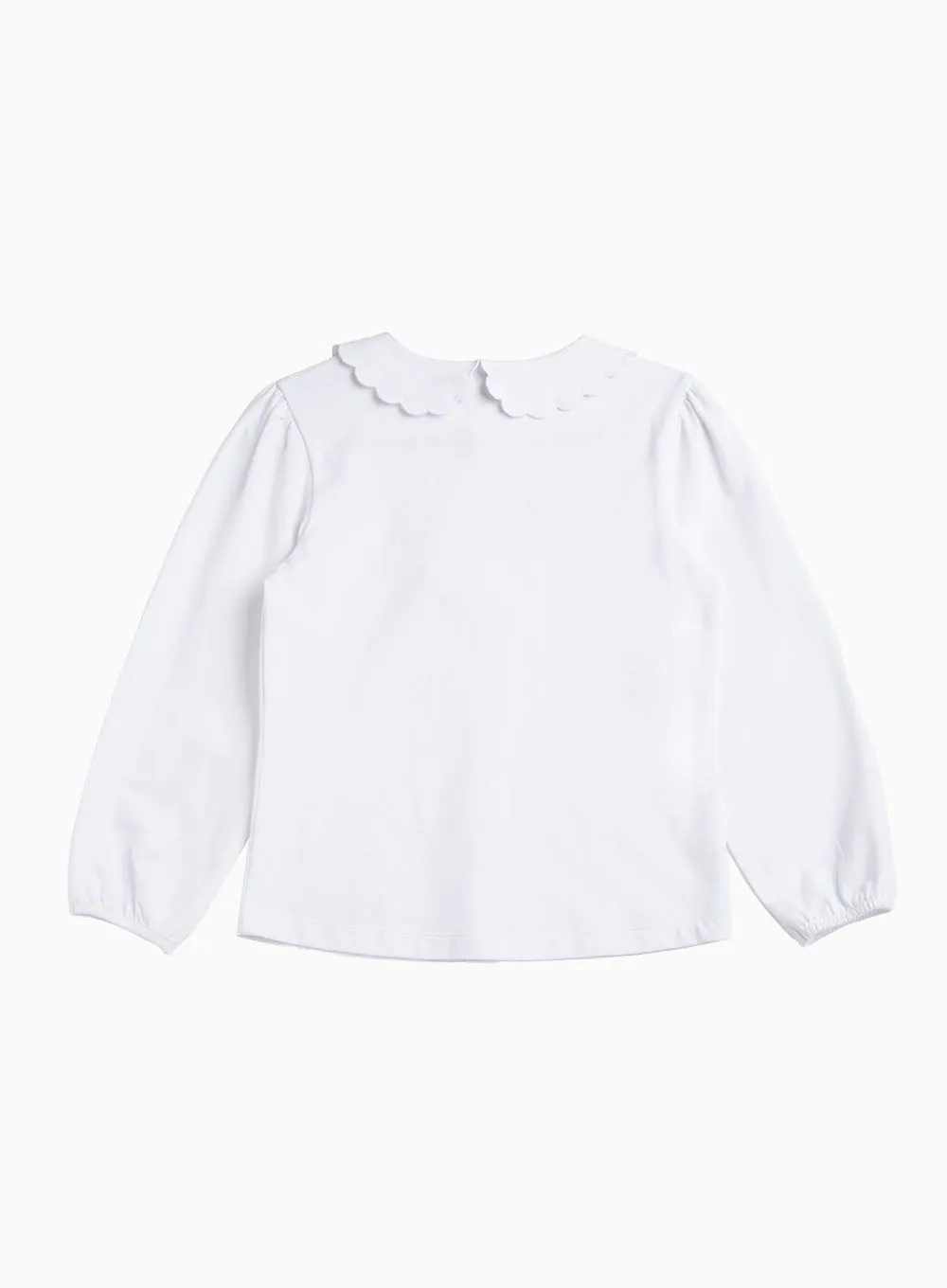 Petal Jersey Blouse