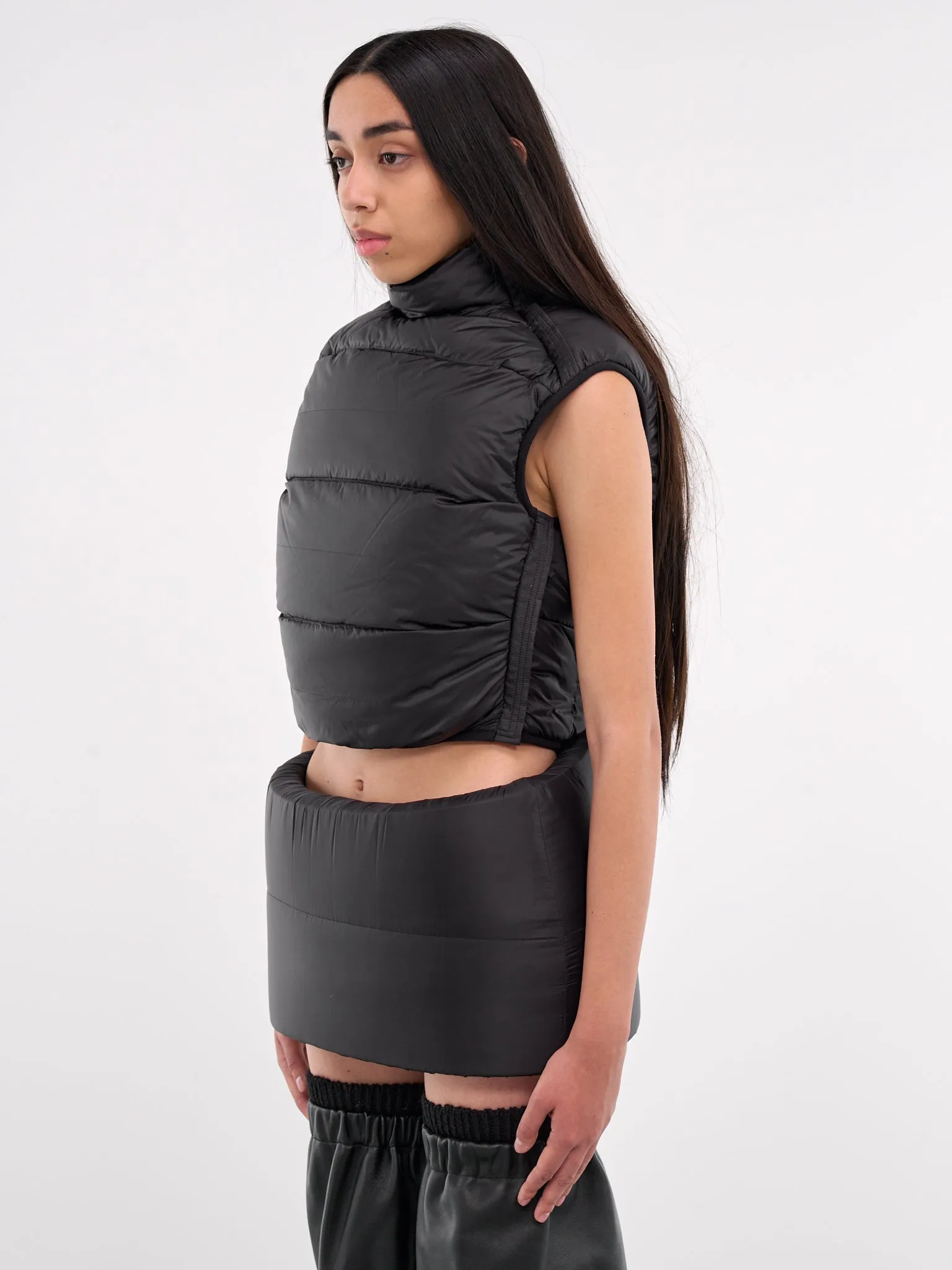 Puffer Vest (JA01125-0015-BLACK)