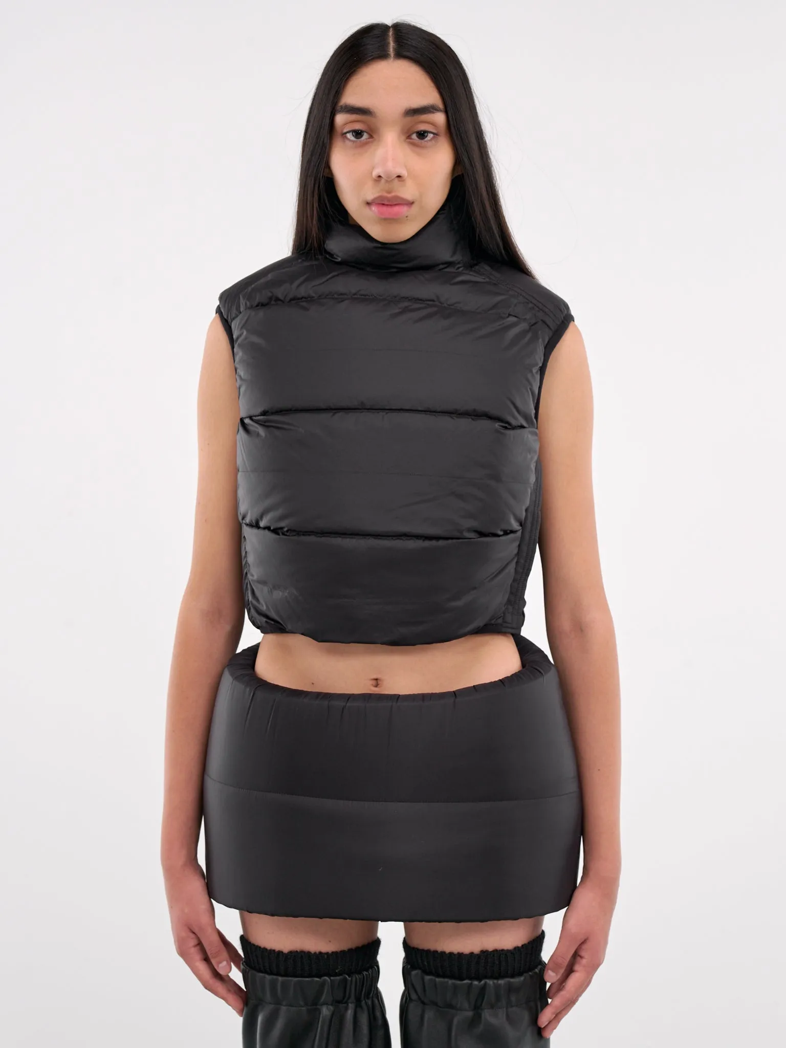 Puffer Vest (JA01125-0015-BLACK)