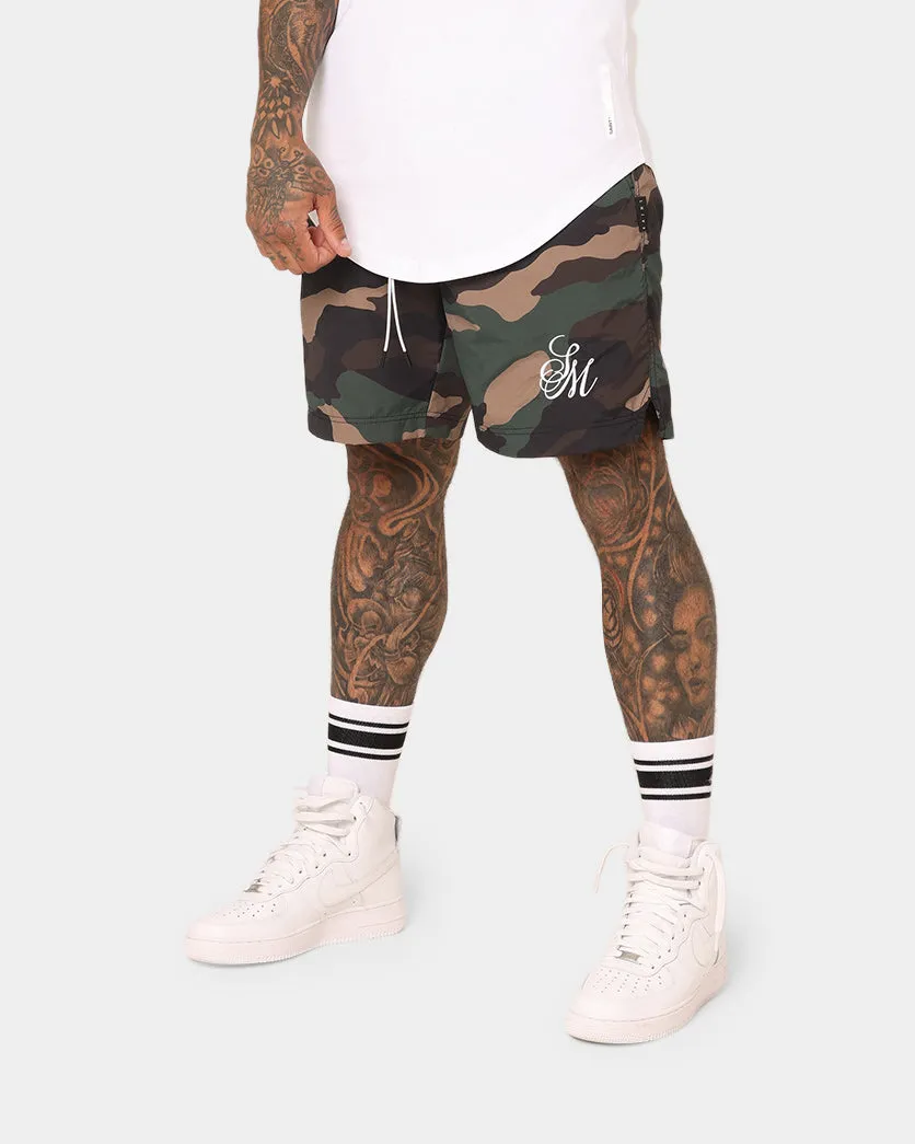 Saint Morta Timeless Camo Beach Shorts Woodland Camo