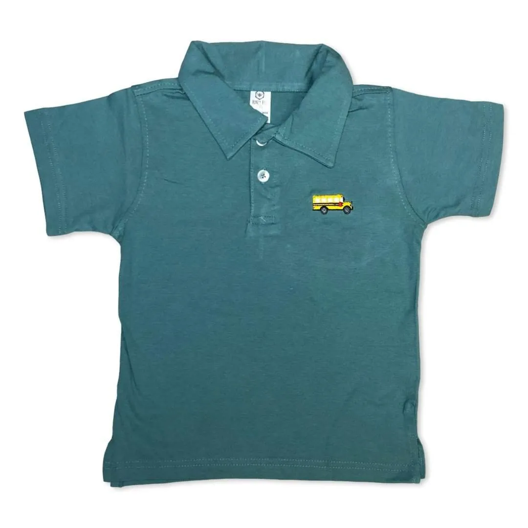 School Bus Polo Tee