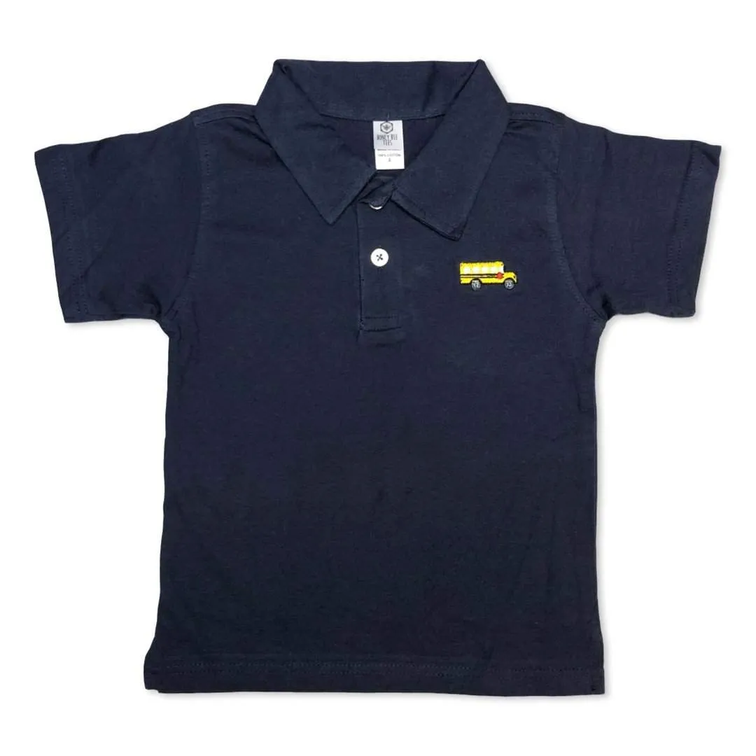 School Bus Polo Tee