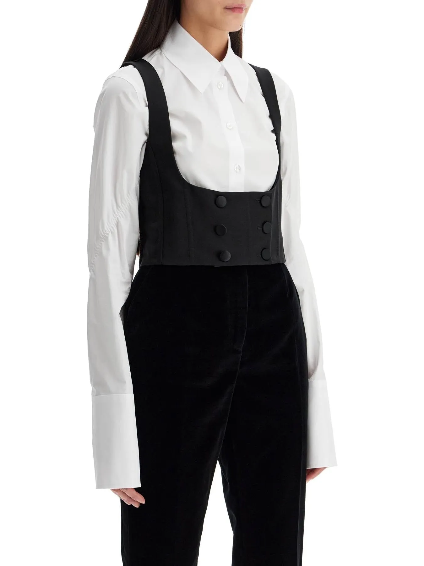 Silk Tuxedo Vest