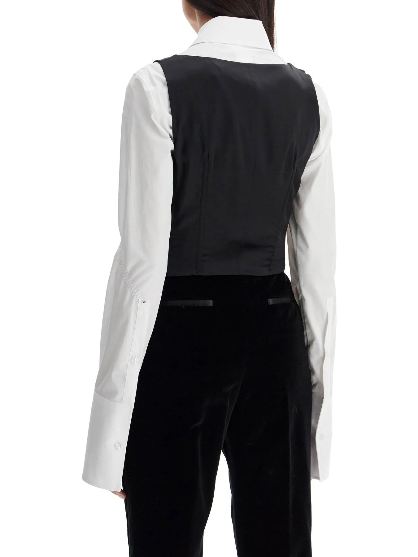 Silk Tuxedo Vest