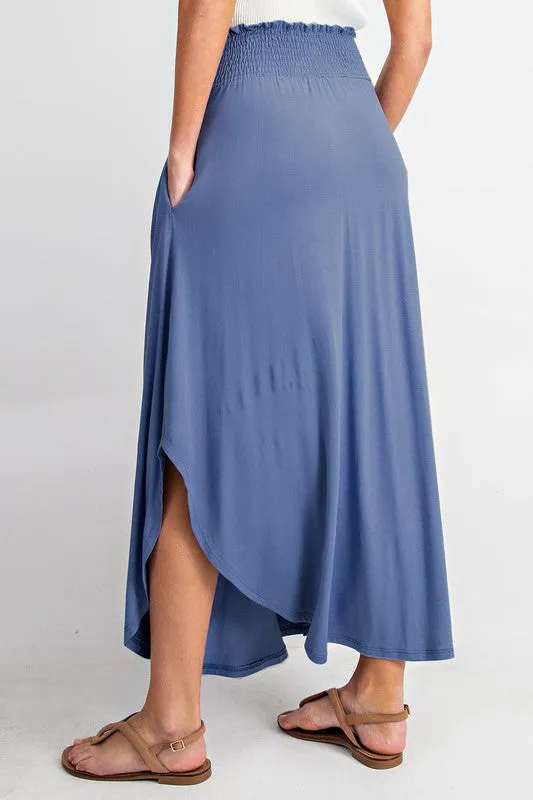 Smokey Blue Skirt