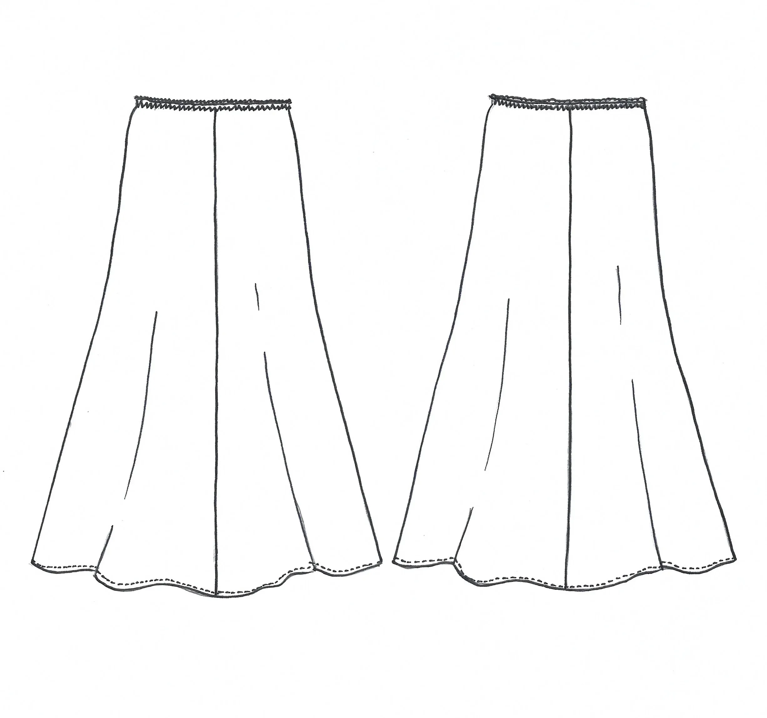 TESSUTI PATTERNS • Avery Skirt Sewing Pattern (6 - 22)